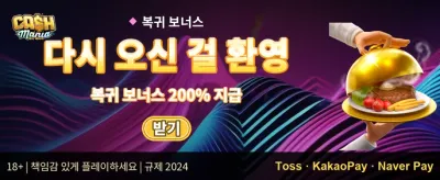 신규 회원 100% 웰컴 보너스 promotion